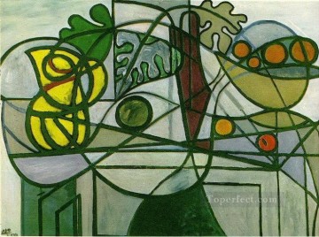 Jarro de frutas y follaje 1931 Pablo Picasso Pinturas al óleo